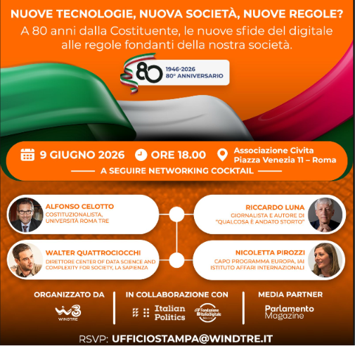 Nuove tecnologie, nuova società, nuove regole?
